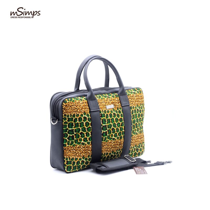 Waxprint Laptop Bag ( 14 inches)