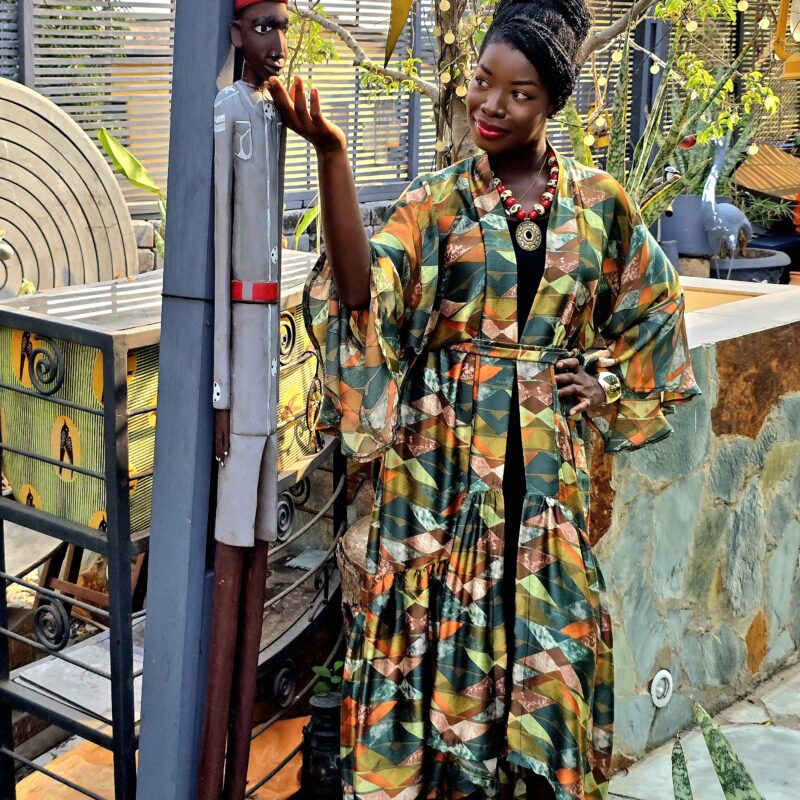 Maxi Kimono Jacket (Silk)