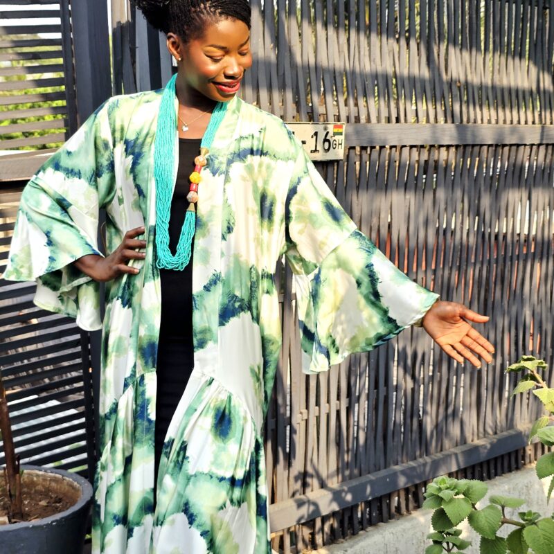 Maxi Kimono Jacket (Silk)