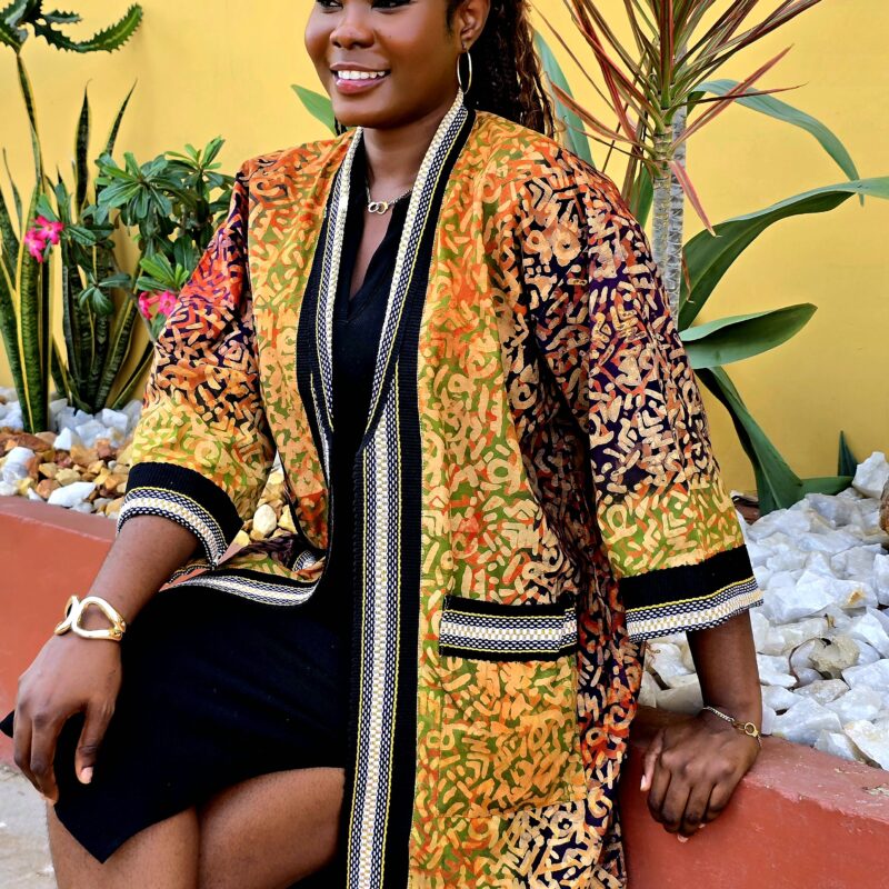 Batik Kimono Jacket