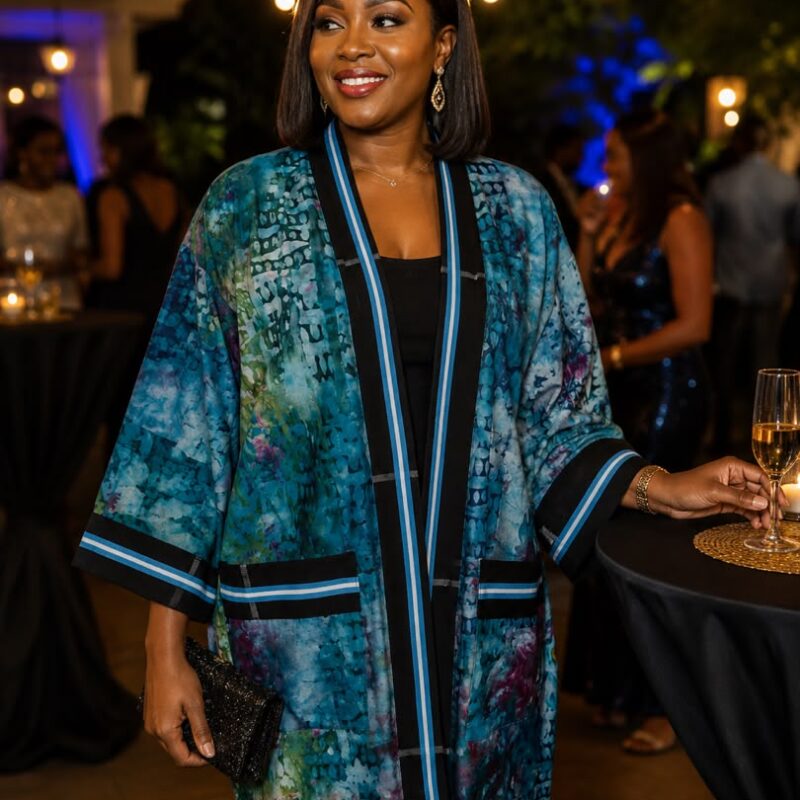 Batik Kimono Jacket
