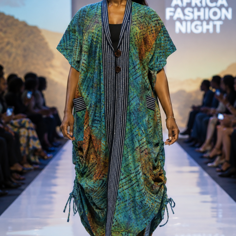 Maxi Kimono Jacket