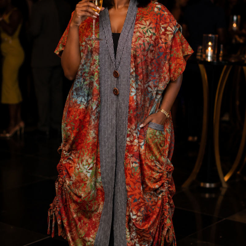 Maxi Kimono Jacket