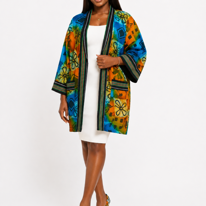 Batik Kimono Jacket