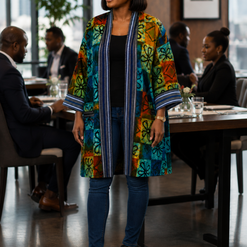 Batik Kimono Jacket