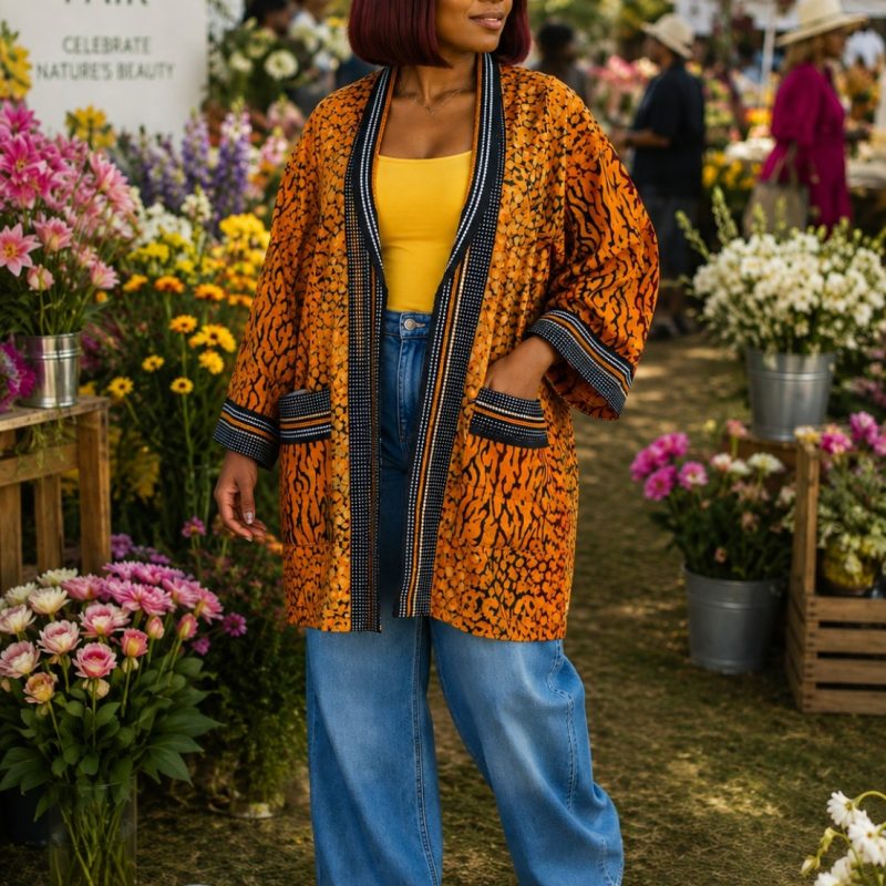 Batik Kimono Jacket